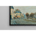 Reproduktion af maleriet Port-Marly før oversvømmelsen - Alfred Sisley