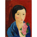 Reproduktion af maleriet Portræt - Moïse Kisling
