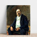 Reproduktion af maleriet Portrait af Alfred von Berger - Max Liebermann