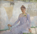 Portrait af Anna de Weert - Emile Claus — visning af kunstværket
