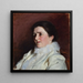Portrait af Elizabeth Nelson Fairchild - John Singer Sargent — indrammet kunstværk på væggen