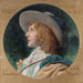 Portrait af Émile Dehelly 1871-1969, medlem af Comédie-Française i rollen som Acaste fra Misanthrope - Louis Douard Fournier — vist i et interiør