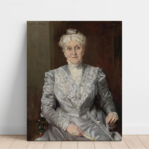Reproduktion af maleriet Portrait af Emily Perkins - Joaquín Sorolla