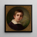 Portrait af barndom af Ferdynand Radziwi - Johannes Samuel Otto — vægpræsentation af kunstværket