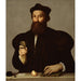 Reproduktion af maleriet Portrait af en gentleman - Raphael