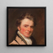 Portrait af en gentleman - Gilbert Stuart — indrammet kunstværk på væggen