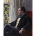 Reproduktion af maleriet Portrait af en mand - Gustave Caillebotte