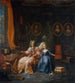 Portrait af en mand og hans datter - Jan Carel Vierpeyl — visning af kunstværket