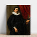 Reproduktion af maleriet Portræt af en mand, sandsynligvis Peter van Hecke - Peter Paul Rubens