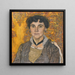 Portrait af en dame - Alexander Yakovlevich Golovin — vægpræsentation af kunstværket