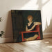 Reproduktion af maleriet Portrait af en dame - Franz von Stuck