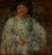 Portrait af en dame med briller - Olga Boznanska — visning af kunstværket
