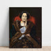 Reproduktion af maleriet Portrait af en kvinde - Jean-Léon Gérôme