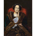Reproduktion af maleriet Portrait af en kvinde - Jean-Léon Gérôme