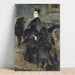 Reproduktion af maleriet Portrait af en kvinde, kaldet fru Georges Hartmann - Pierre-Auguste Renoir