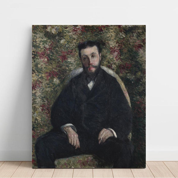 Portrait de A. Cassabois - Gustave Caillebotte | Reproduction Tableau Décoration murale affiche copie