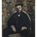 Reproduktion af maleriet Portrait af A. Cassabois - Gustave Caillebotte