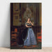 Reproduktion af maleriet Portrait af Charlotte de Rothschild - Jean-Léon Gérôme