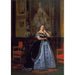 Reproduktion af maleriet Portrait af Charlotte de Rothschild - Jean-Léon Gérôme