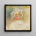 Portrait af Coco Renoir - Pierre-Auguste Renoir — indrammet kunstværk på væggen