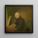 Portrait af Cornelis Ploos van Amstel - Jacobus Buys — indrammet kunstværk på væggen