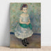 Reproduktion af maleriet Portrait af Jeanne Durand-Ruel - Pierre-Auguste Renoir