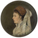 Portrait af Louise Maurer, kunstnerens mor - Serafin Maurer — visning af kunstværket
