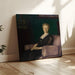 Reproduktion af maleriet Portrætmaleri af Luise Bestehorn - Franz von Stuck