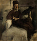 Portrait af Madame Jeantaud - Edgar Degas — visning af kunstværket