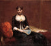 Portrait af Madame Léon Maître - Henri Fantin-Latour — visning af kunstværket