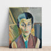 Reproduktion af maleriet Portrait af Maria Lani - Robert Delaunay