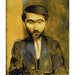 Reproduktion af maleriet Portraitmaleri af Miezystaw Zborowski - Moïse Kisling