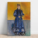 Reproduktion af maleriet Portrait de Mme Förster-Nietzsche - Edvard Munch