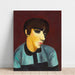 Reproduktion af maleriet Portrait af fru Renée Kisling (1919) - Moïse Kisling