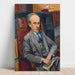 Reproduktion af maleriet Portrait af Ronald Davis - Louis Marcoussis