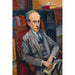 Reproduktion af maleriet Portrait af Ronald Davis - Louis Marcoussis