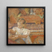 Portrait af Stéphane Desmarais - Édouard Vuillard — indrammet kunstværk på væggen