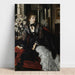 Reproduktion af maleriet James Tissot portræt af Sydney Isabella Milner-Gibson - James Tissot