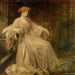 Portrait de Violet, marquise de Granby - James Jebusa Shannon — vist i et interiør