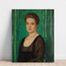 Reproduktion af maleriet Portræt af kvinde (Martha Butzer) - Franz von Stuck