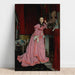 Reproduktion af maleriet Portræt af marquise de Miramon, født Thérèse Feuillant - James Tissot