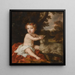 Portræt af prinsesse Isabelle 1676-1680 datter af kong James II og Marie af Modena - Sir Peter Lely — indrammet kunstværk på væggen