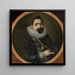 Portraitmaleri af Johann Christoph Oelhofen - Lorenz Strauch — vægpræsentation af kunstværket