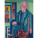 Reproduktion af maleriet Portrait af Dr. Carl Hagemann - Ernst Ludwig Kirchner
