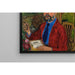 Reproduktion af maleriet Portraitmaleri af poeten Joachim Gasquet - Raoul Dufy