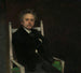 Portrait af komponisten Edvard Grieg - Eilif Peterssen — visning af kunstværket