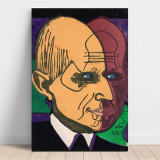 Portrait du docteur Bauer - Ernst Ludwig Kirchner