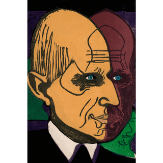 Portrait du docteur Bauer - Ernst Ludwig Kirchner