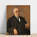 Reproduktion af maleriet Portrait af tekstilfabrikanten Carl Lewin - Max Liebermann