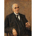 Reproduktion af maleriet Portrait af tekstilfabrikanten Carl Lewin - Max Liebermann